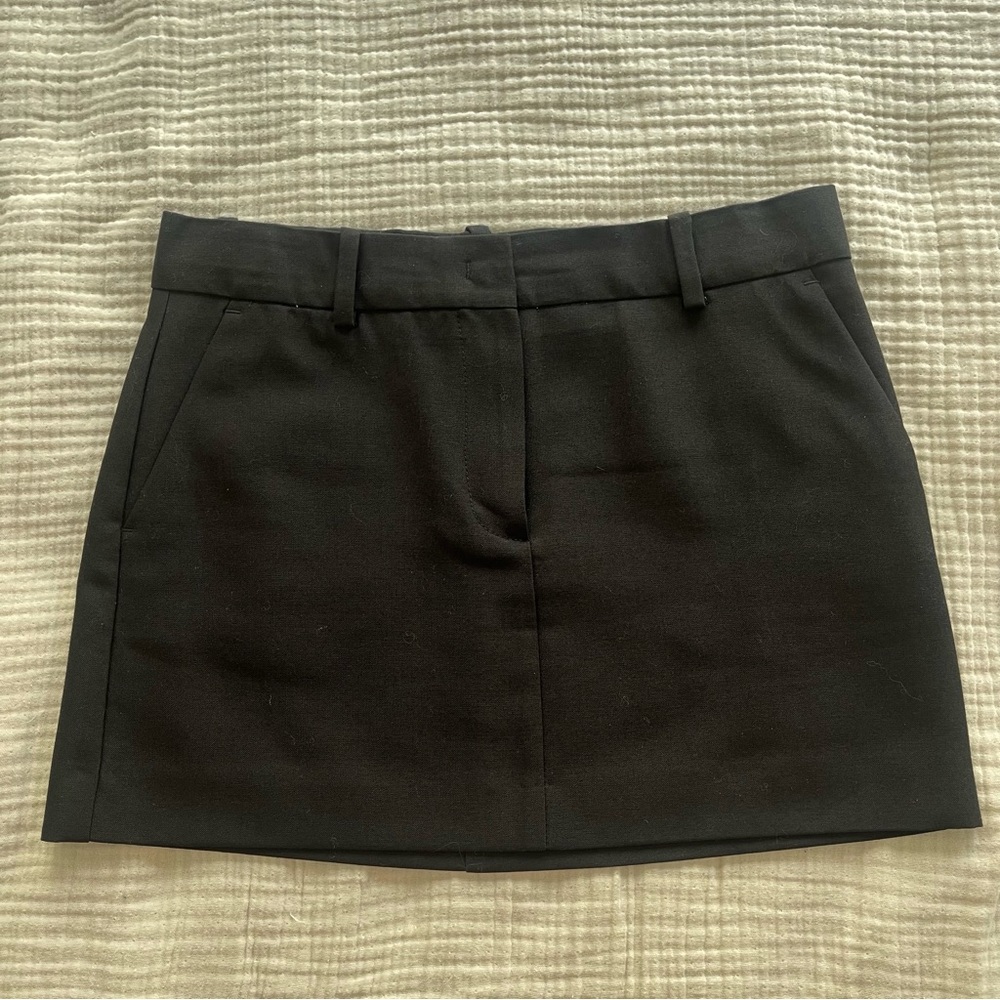 Mango Black Mini Skirt